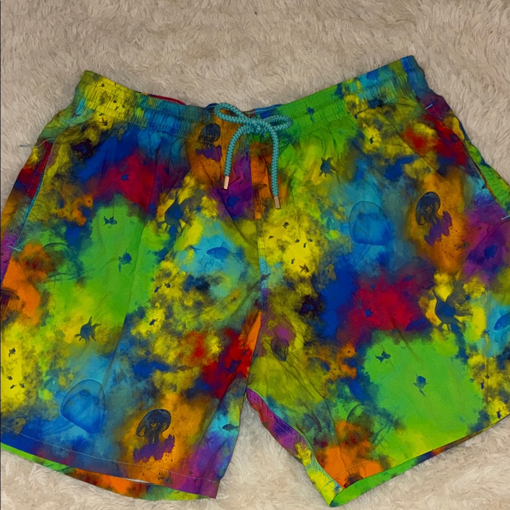 VILEBREQUIN Multicolor print Swim Shorts XXXL $119